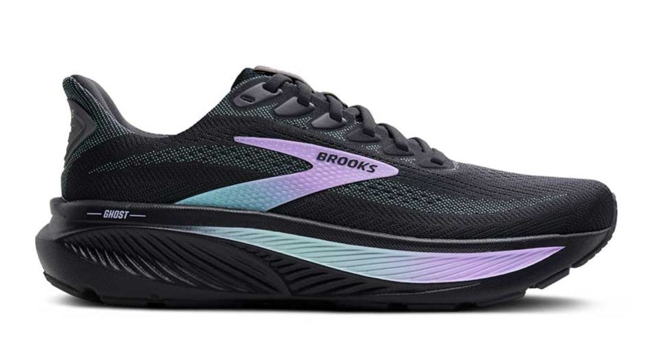 BrookS Ghost 17 Women’s Grey Clearwater Purple Neutral Cushioning Road Running Shoes 1204311b081 Footwear by Brooks – Don't Panic Shoes