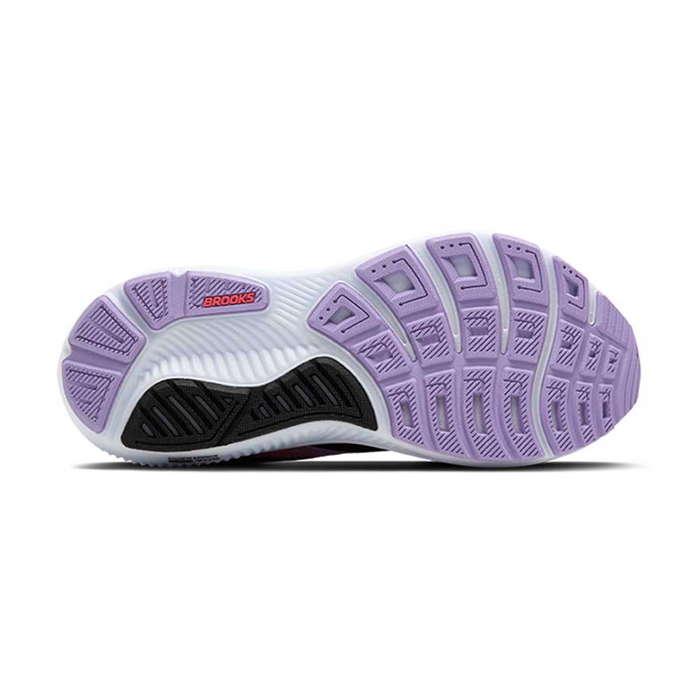 BrookS Ghost 17 Women’s Neutral Cushioning Road Running Shoe Black Purple Coral 1204311b080 Footwear by Brooks – Don't Panic Shoes