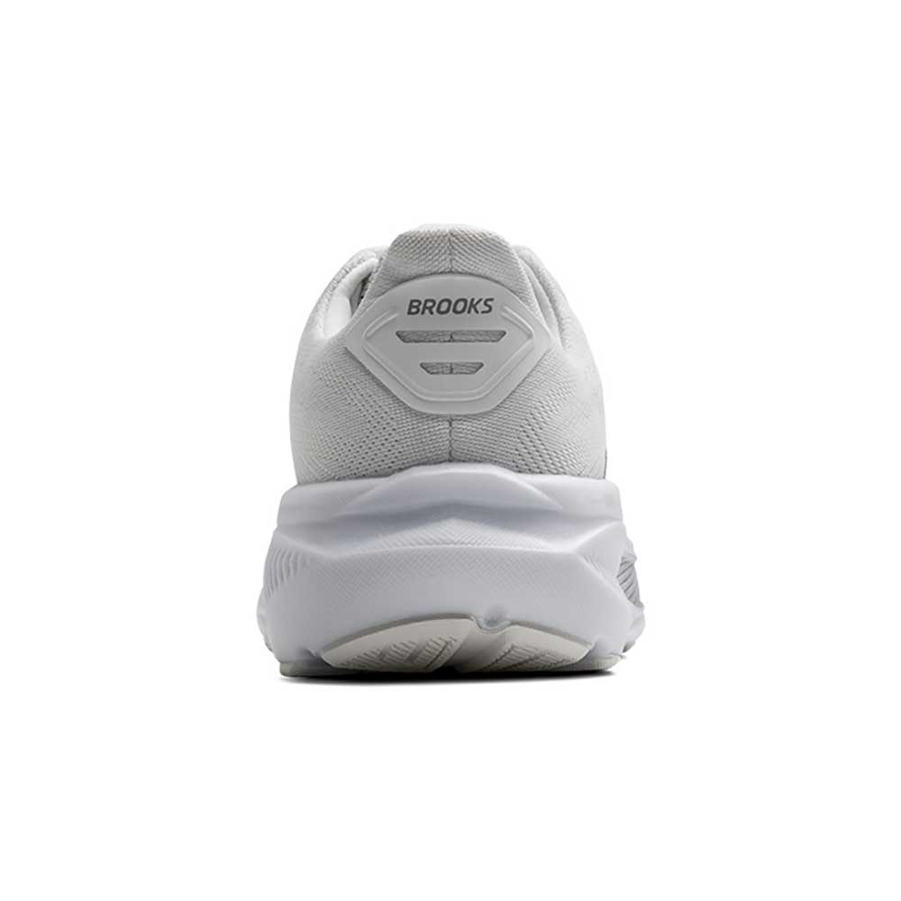 BrookS Ghost 17 Women’s Running Shoe Breathable Neutral Cushioning White Grey 1204311b151 Footwear by Brooks – Don't Panic Shoes