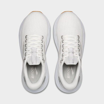 BrookS Glycerin 21 Cushioned Neutral Running Shoe Women’s White Silver Biscuit 1204081b114 Footwear by Brooks – Don't Panic Shoes