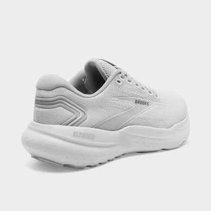 BrookS Glycerin 21 Men’s Neutral High Cushioning Running Shoe White White Grey 1104191d151 Footwear by Brooks – Don't Panic Shoes