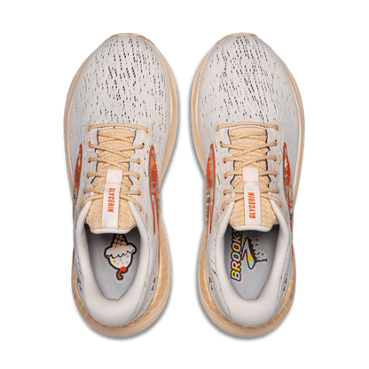 BrookS Glycerin 21 Men’s Running Sneakers Snow Dawn Straw Colorway Model 1104191d149 Footwear by Brooks – Don't Panic Shoes