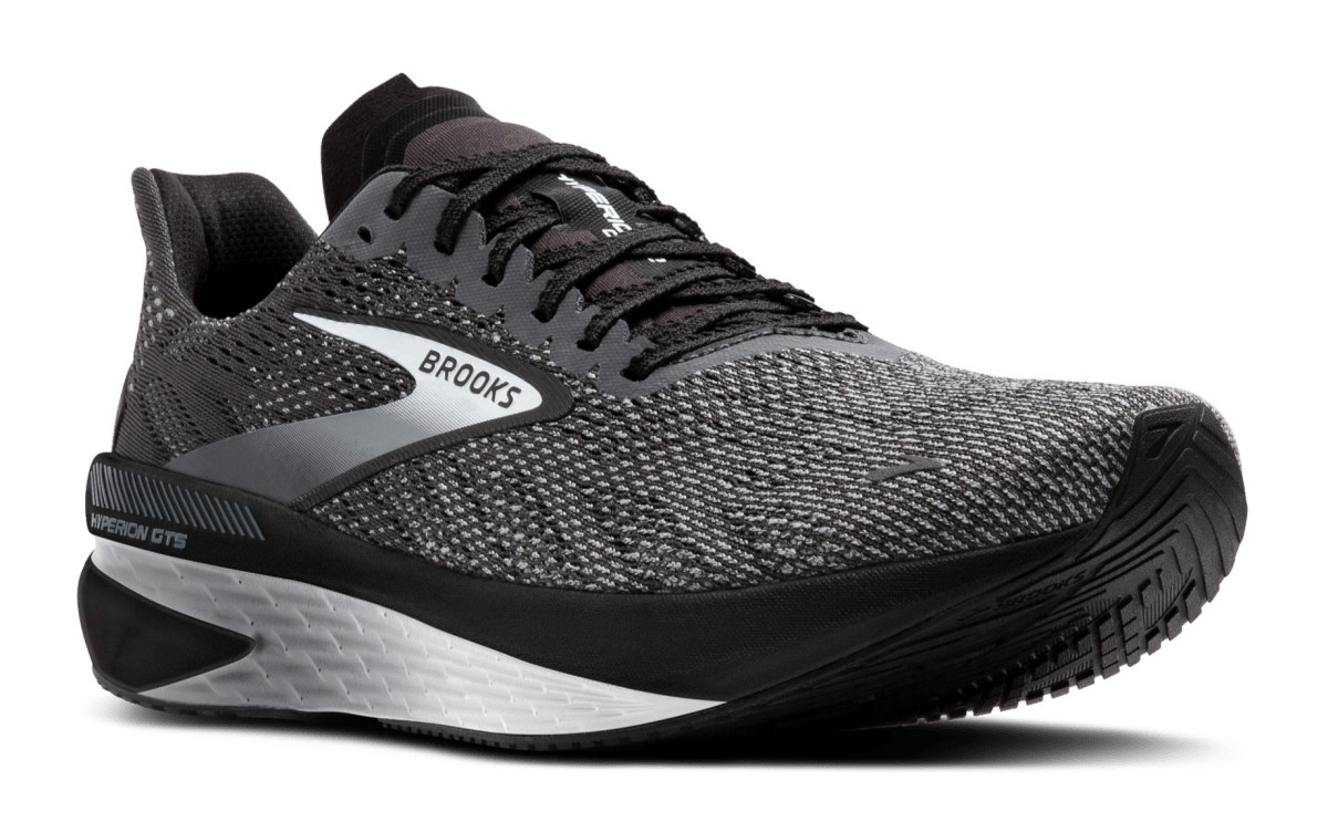 BrookS Hyperion 2 Women’s Black Ebony Primer Gray Neutral Road Running Shoes 1204211b058 Footwear by Brooks – Don't Panic Shoes