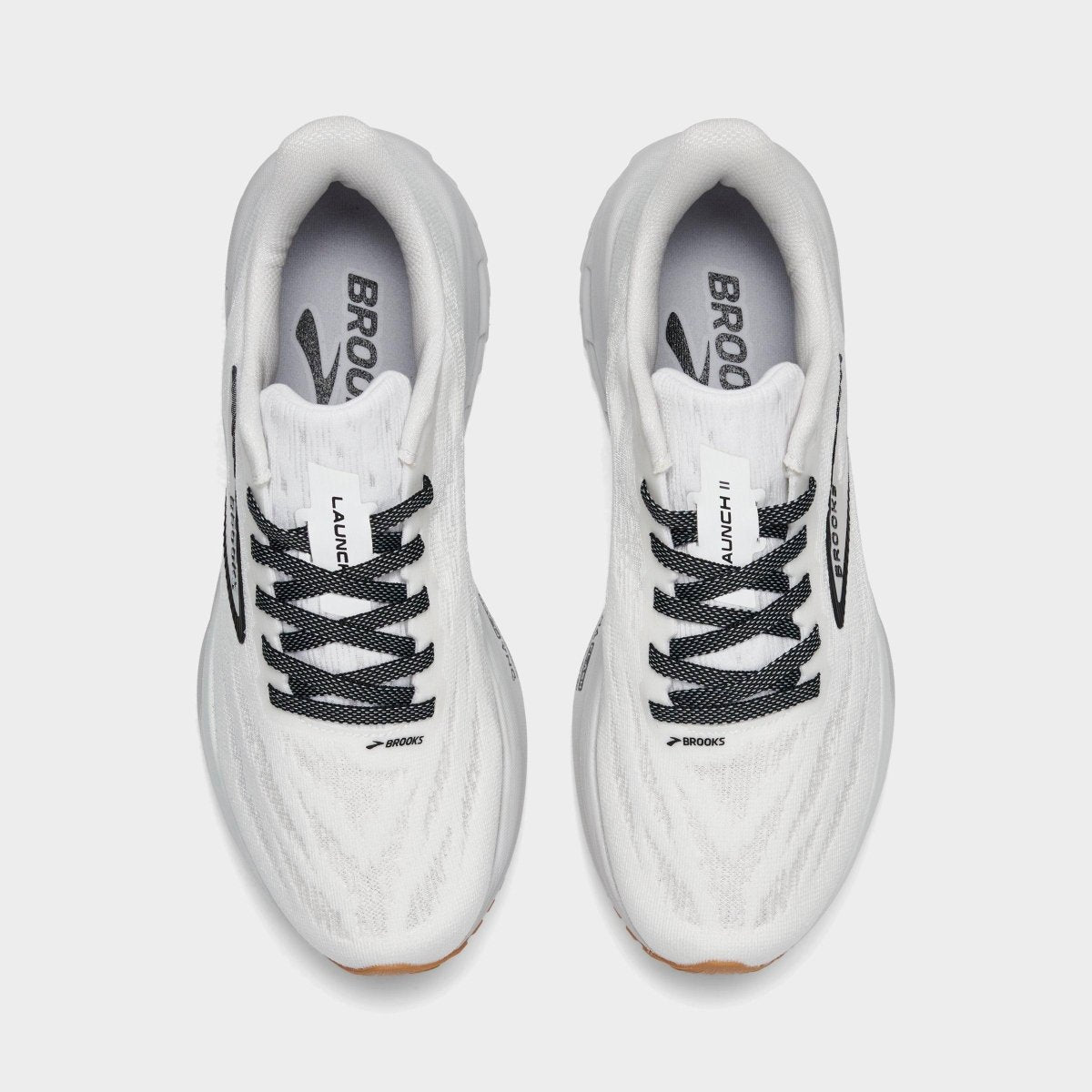 BrookS Launch 11 Women’s Performance Neutral Running Shoe White Grey Black 1204391b135 Footwear by Brooks – Don't Panic Shoes