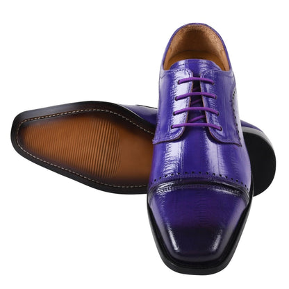 Bruce Leather Oxford Style Dress Shoes Shoes by Libertyzeno – Don't Panic Shoes