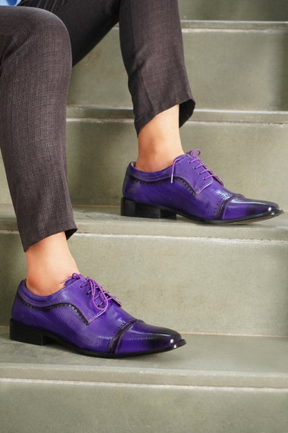 Bruce Leather Oxford Style Dress Shoes Shoes by Libertyzeno – Don't Panic Shoes