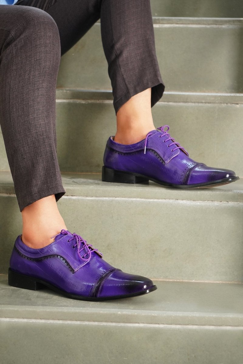 Bruce Leather Oxford Style Dress Shoes Shoes by Libertyzeno – Don't Panic Shoes