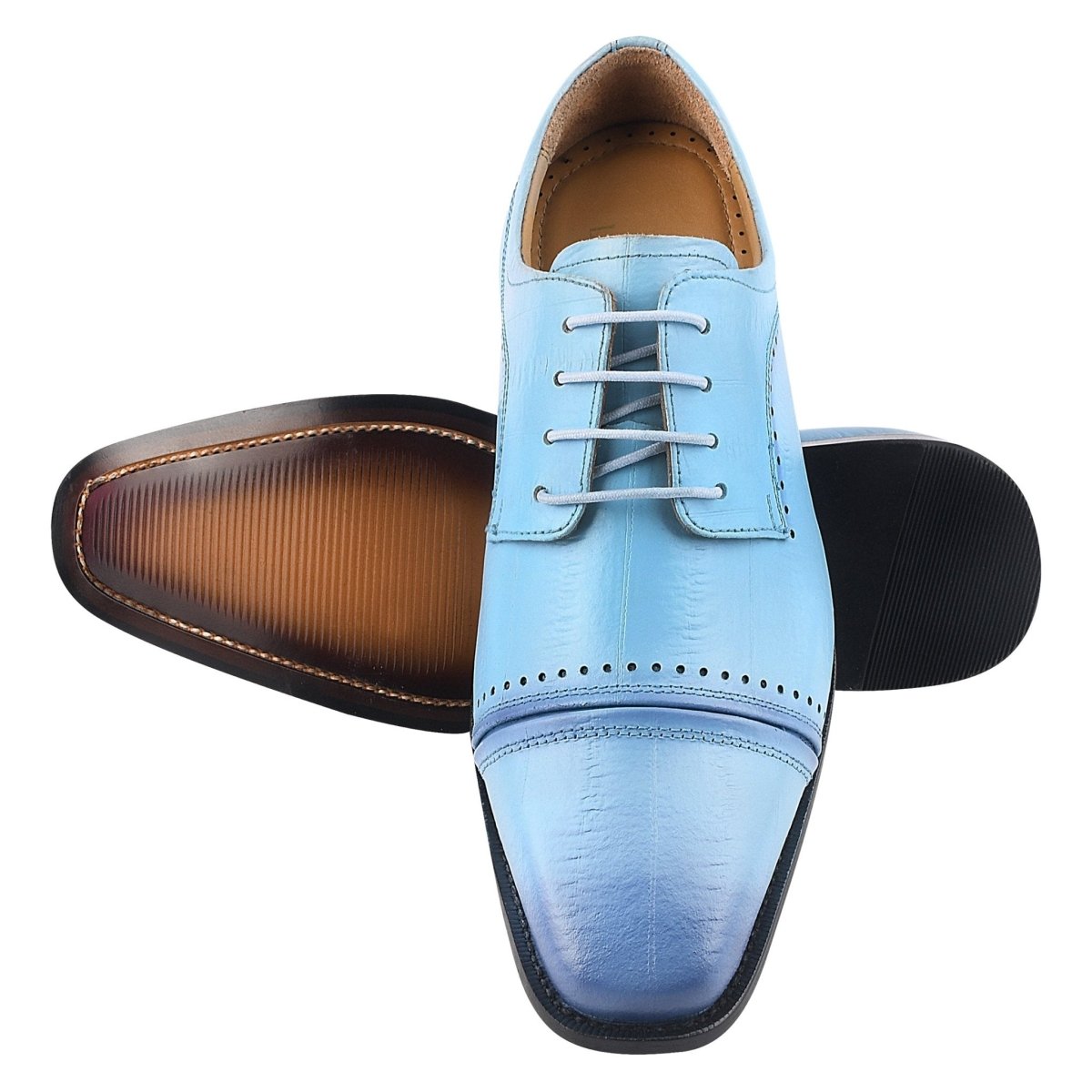 Bruce Leather Oxford Style Dress Shoes Shoes by Libertyzeno – Don't Panic Shoes