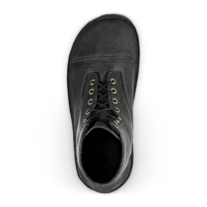 Bruin Patriot Leather Dark Horse Handmade Usa Zero Drop Boot Boot by Bearfoot – Don't Panic Shoes