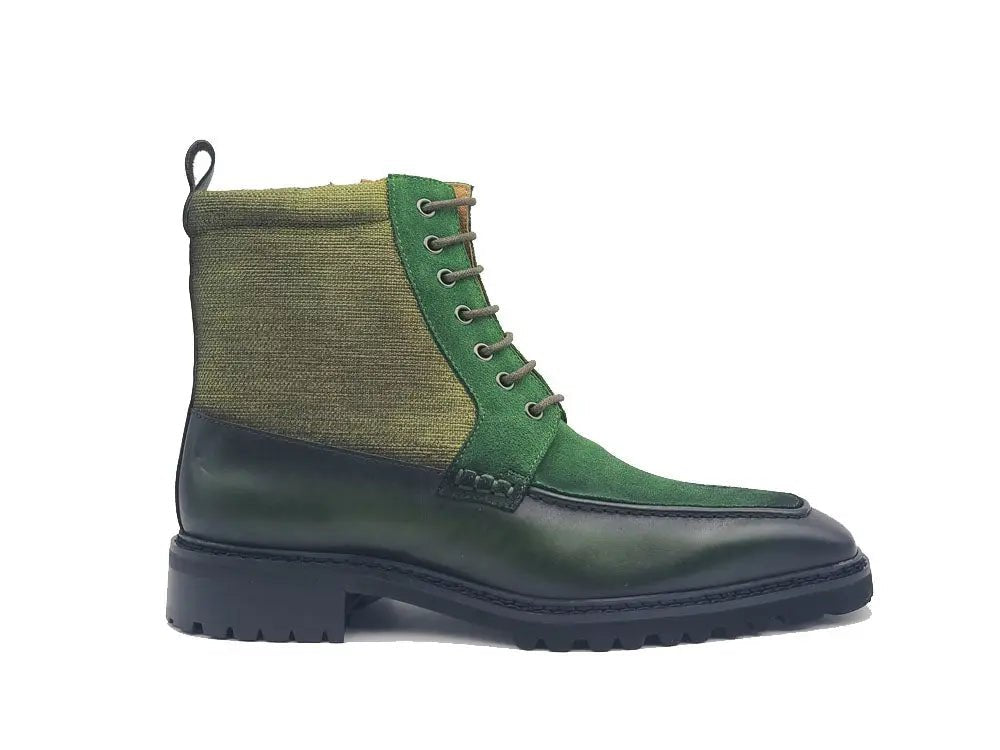 Burnished Calfskin Slip On Boot Lug Sole Calfskin Kb516 - 17 Boots by Carrucci Shoes – Don't Panic Shoes