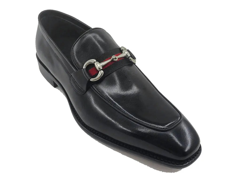 Burnished Calfskin Slip On Loafer Calfskin Ks509 - 28r Shoes by Carrucci Shoes – Don't Panic Shoes