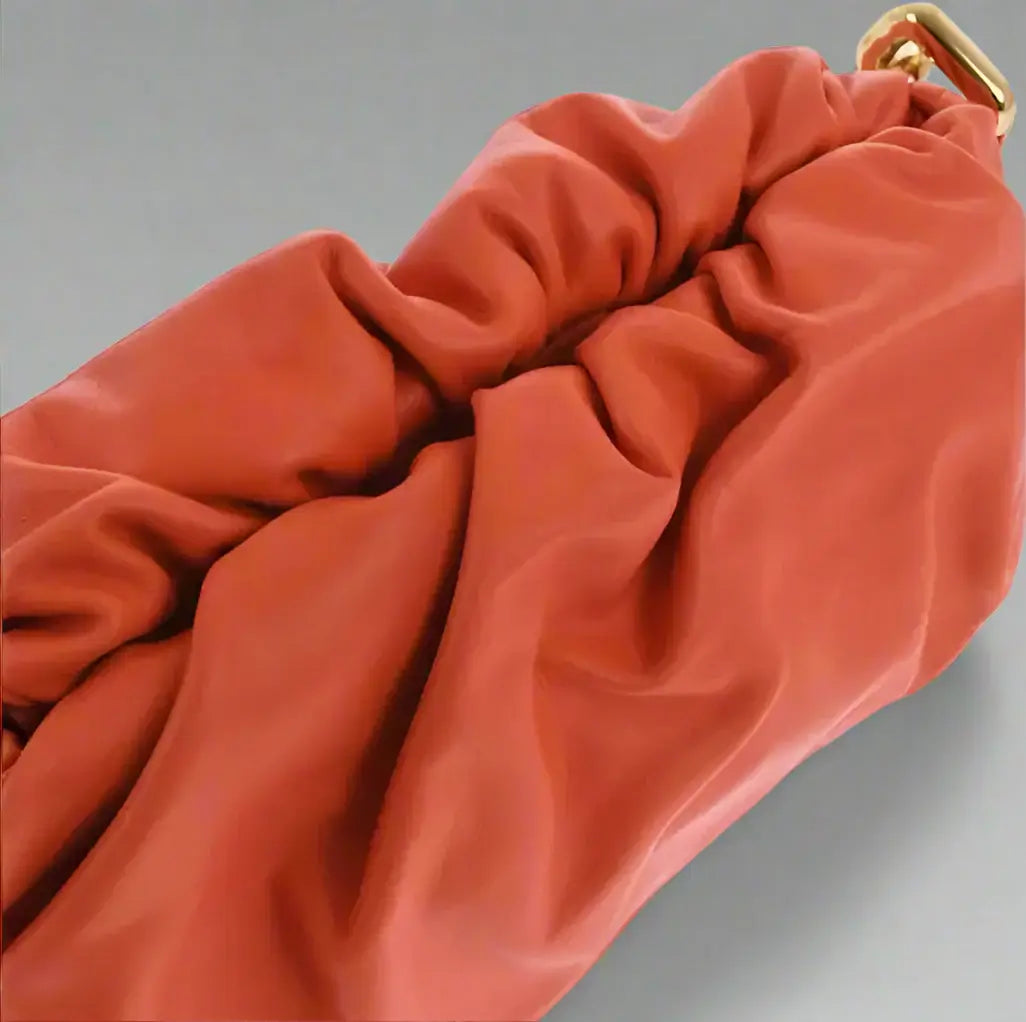 Bottega Veneta Leather THE CHAIN POUCH Bag with Magnetic Closure