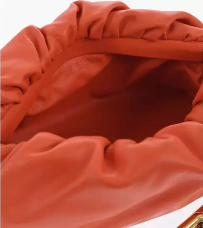 Bottega Veneta Leather THE CHAIN POUCH Bag with Magnetic Closure