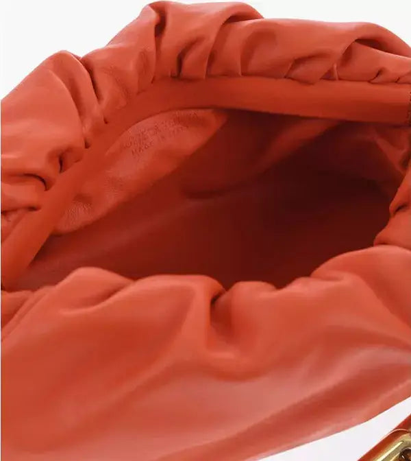 Bottega Veneta Leather THE CHAIN POUCH Bag with Magnetic Closure