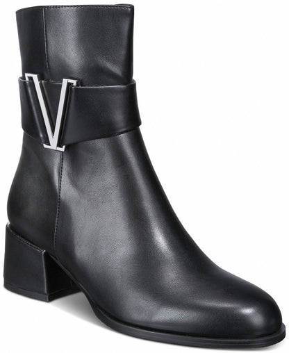 Cadence Booties Black Shoes by Vaila Shoes – Don't Panic Shoes