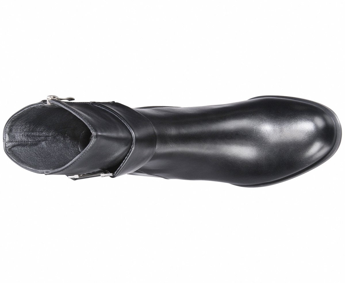 Cadence Booties Black Shoes by Vaila Shoes – Don't Panic Shoes