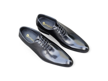 Calfskin Whole Cut Lace Up Oxford Leather Ks505 - 12 Shoes by Carrucci Shoes – Don't Panic Shoes