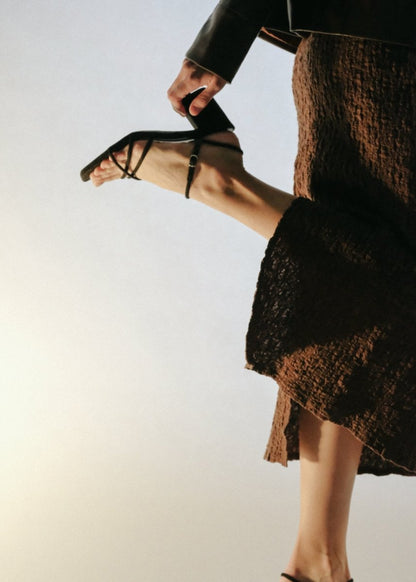 Camila | Black Suede Heels by J.Adams – Don't Panic Shoes