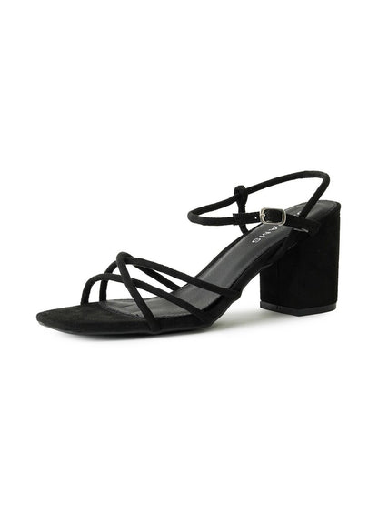 Camila | Black Suede Heels by J.Adams – Don't Panic Shoes