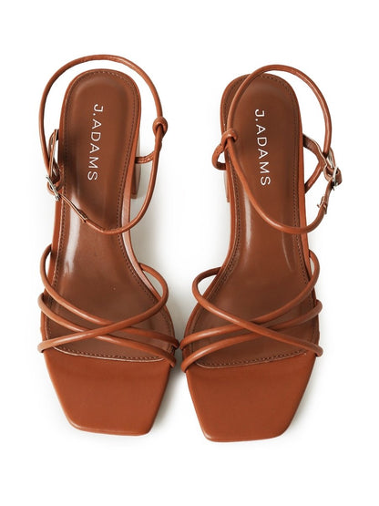 Camila | Caramel Heels by J.Adams – Don't Panic Shoes