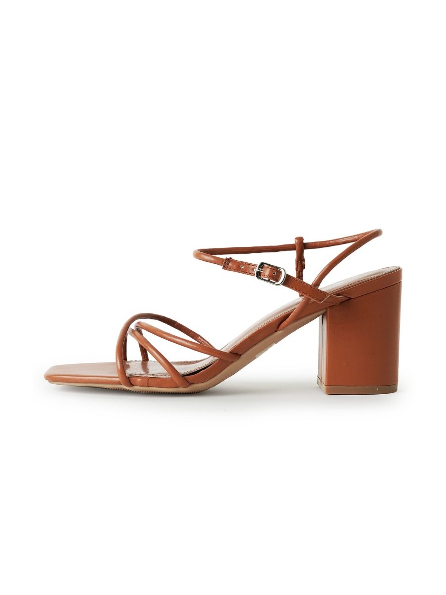 Camila | Caramel Heels by J.Adams – Don't Panic Shoes