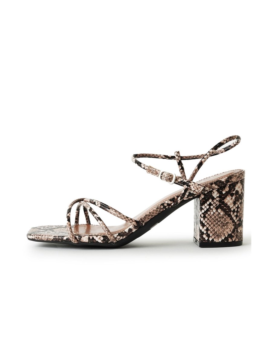 Camila | Snake Heels by J.Adams – Don't Panic Shoes