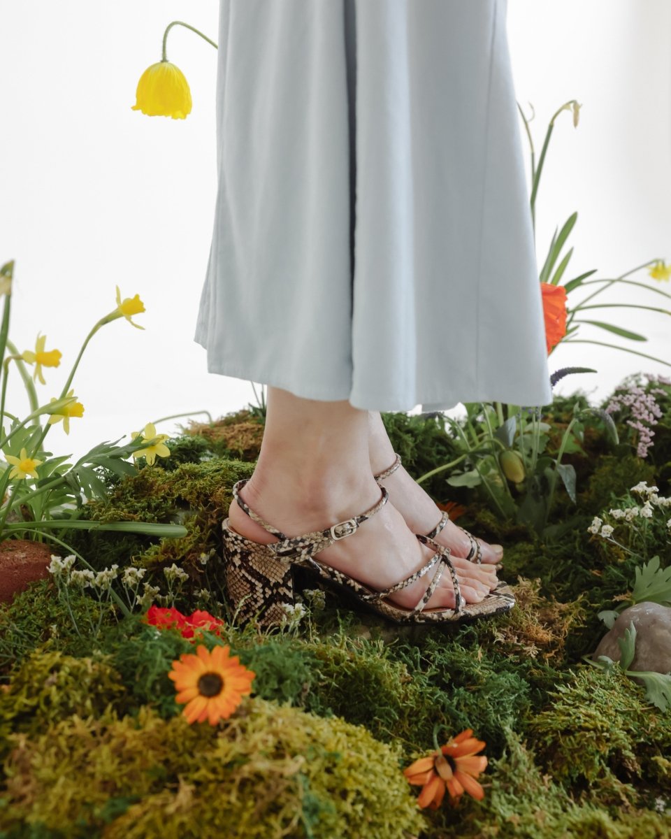 Camila | Snake Heels by J.Adams – Don't Panic Shoes