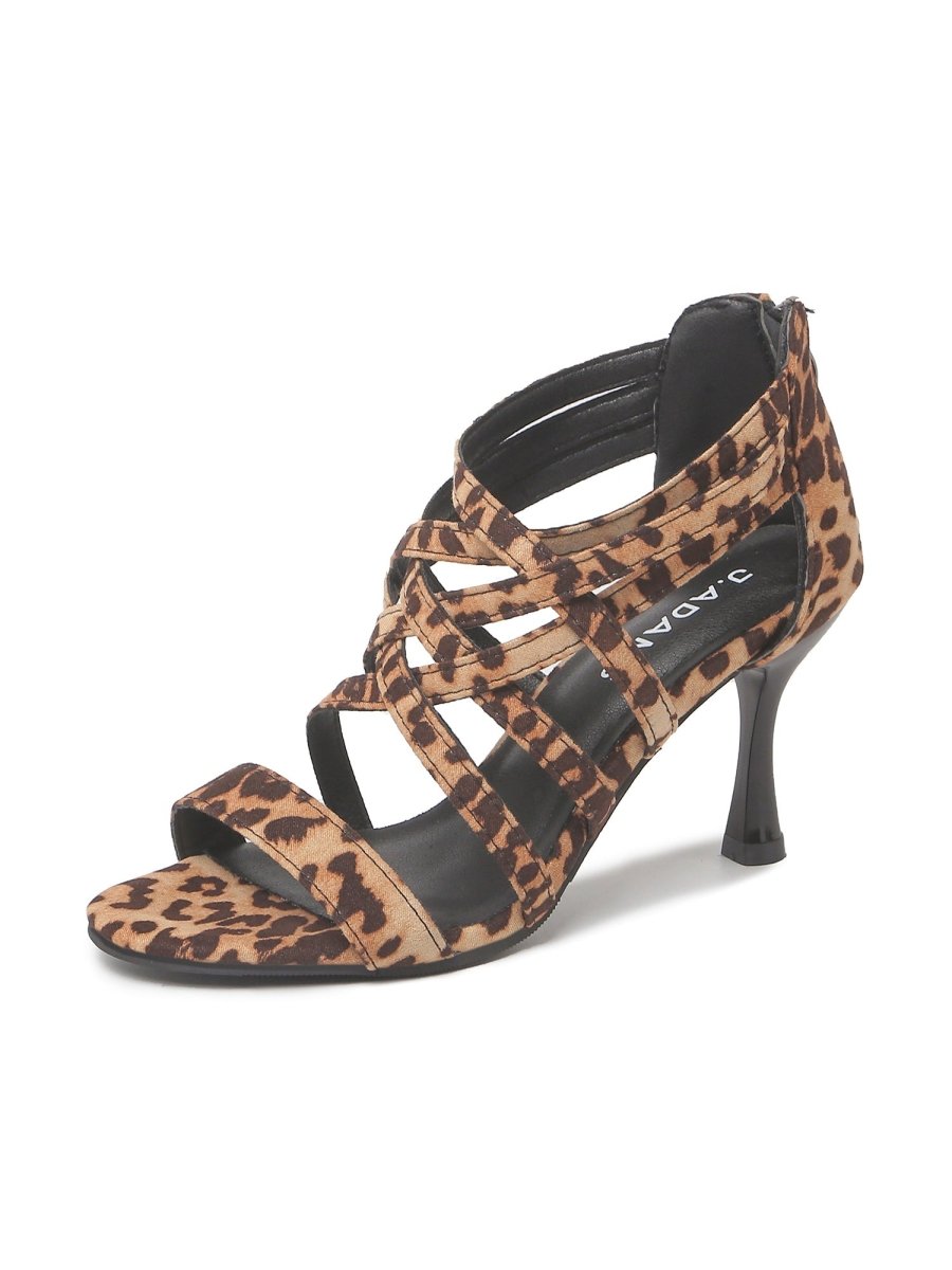Carla | Leopard Heels by J.Adams – Don't Panic Shoes