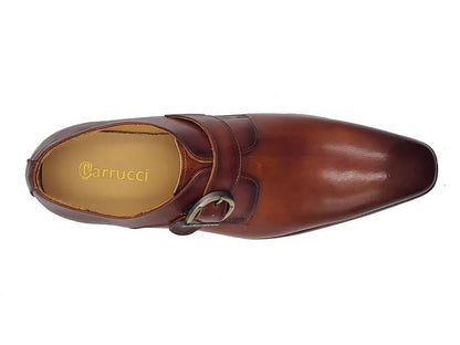 Carrucci Buckle Monk Strap Leather Loafer Ks503 - 35 Shoes by Carrucci Shoes – Don't Panic Shoes