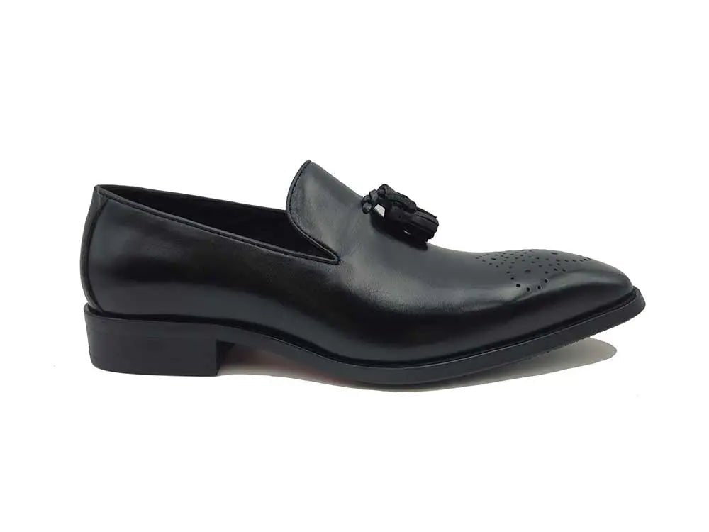 Carrucci Burnished Wholecut Tassel Loafer Leather Ks503 - 47 Shoes by Carrucci Shoes – Don't Panic Shoes