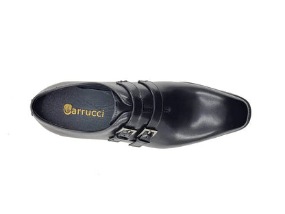 Carrucci Collection Burnished Double Monk Calfskin Leather Ks515 - 30 Shoes by Carrucci Shoes – Don't Panic Shoes