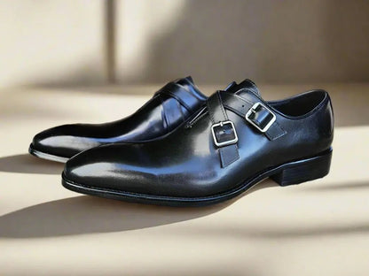 Carrucci Cross Strap Wholecut Leather Loafer Ks503 - 60 Shoes by Carrucci Shoes – Don't Panic Shoes