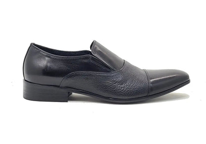 Carrucci Deerskin Patent Leather Loafer Deerskin Ks2240 - 02 Shoes by Carrucci Shoes – Don't Panic Shoes