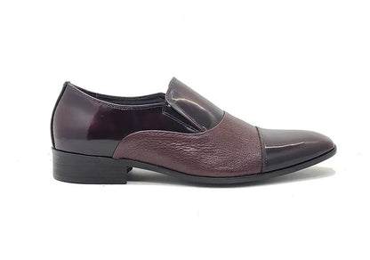 Carrucci Deerskin Patent Leather Loafer Deerskin Ks2240 - 02 Shoes by Carrucci Shoes – Don't Panic Shoes