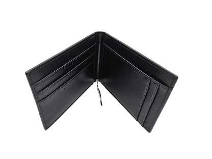 Carrucci Money Clip Bifold Wallet Calfskin Leather Kc300 - 01 Wallet by Carrucci Shoes – Don't Panic Shoes