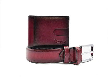 Carrucci Money Clip Bifold Wallet Calfskin Leather Kc300 - 01 Wallet by Carrucci Shoes – Don't Panic Shoes