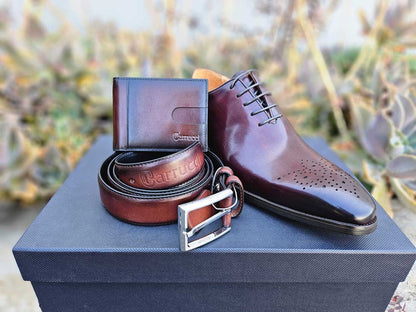 Carrucci Money Clip Bifold Wallet Calfskin Leather Kc300 - 01 Wallet by Carrucci Shoes – Don't Panic Shoes