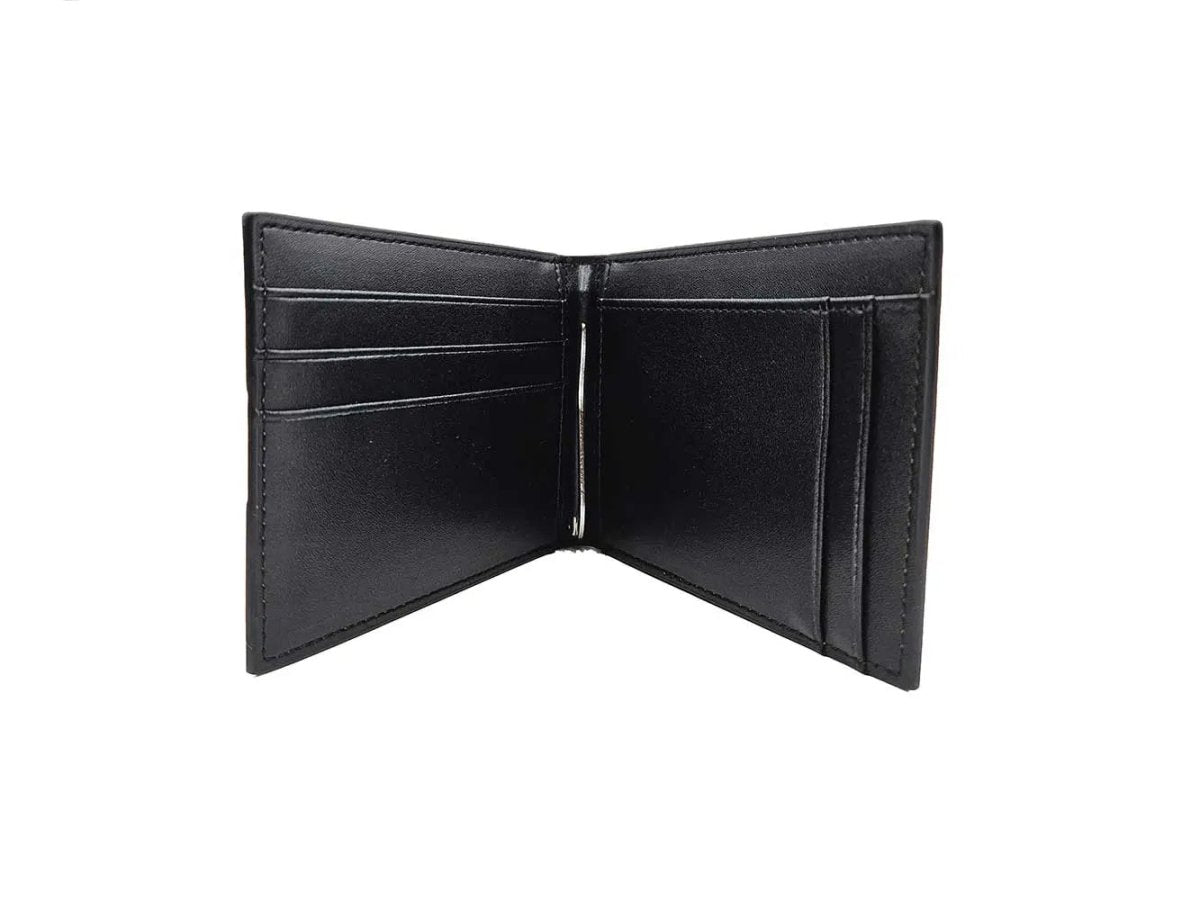 Carrucci Money Clip Bifold Wallet Calfskin Leather Kc300 - 01 Wallet by Carrucci Shoes – Don't Panic Shoes