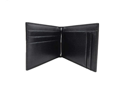 Carrucci Money Clip Bifold Wallet Calfskin Leather Kc300 - 01 Wallet by Carrucci Shoes – Don't Panic Shoes