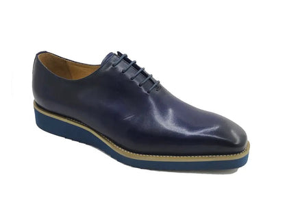 Carrucci Signature Wholecut Oxford With Lightweight Sole Ks518 - 01 Shoes by Carrucci Shoes – Don't Panic Shoes