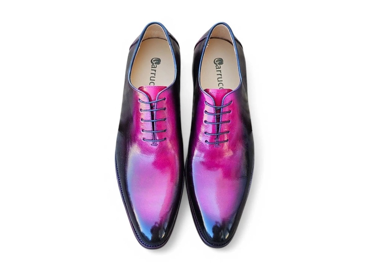 Carrucci Two Tone Wholecut Oxford Leather Ks505 - 47 Shoes by Carrucci Shoes – Don't Panic Shoes