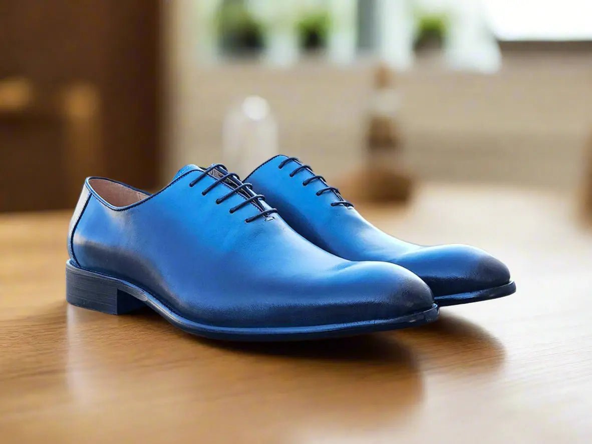 Carrucci Two Tone Wholecut Oxford Leather Ks505 - 47 Shoes by Carrucci Shoes – Don't Panic Shoes