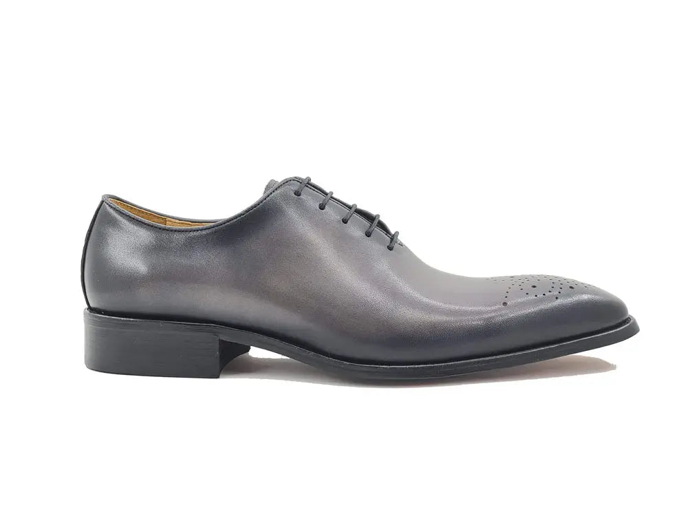 Carrucci Wholecut Calf Oxford Men's Leather Ks503 - 36 Shoes by Carrucci Shoes – Don't Panic Shoes