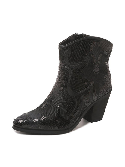 Cassidy | Black Boots by J.Adams – Don't Panic Shoes