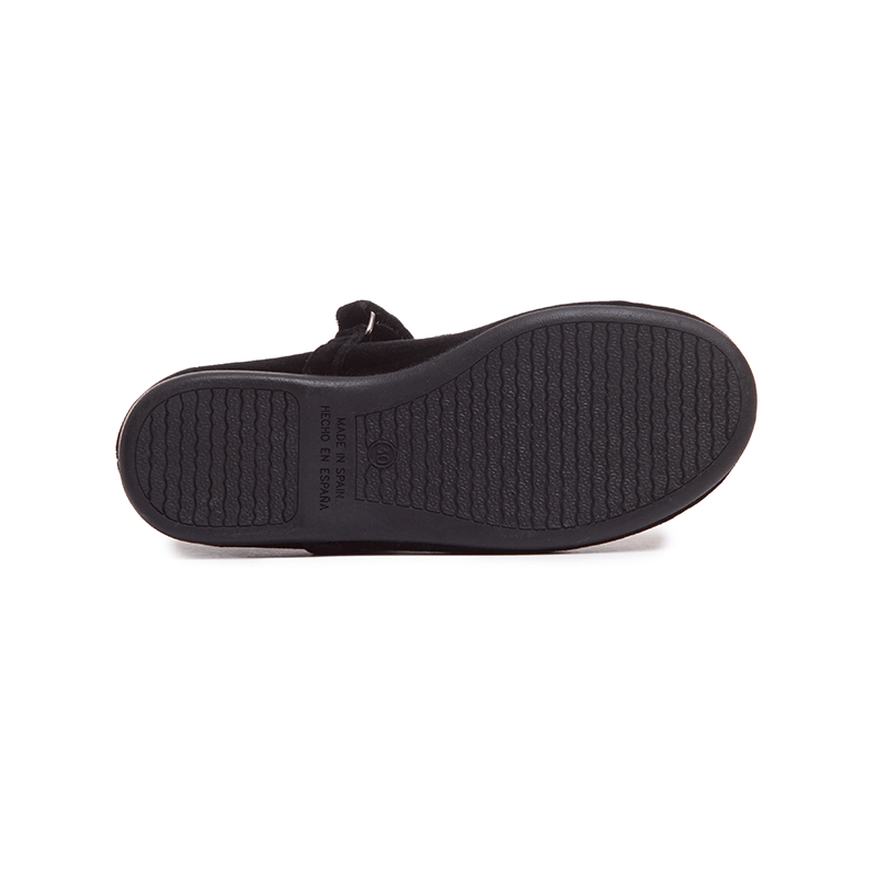 Cassie Black Adjustable Velcro Non Slip Rubber Soles Spain seasonal core FW by Childrenchic – Don't Panic Shoes