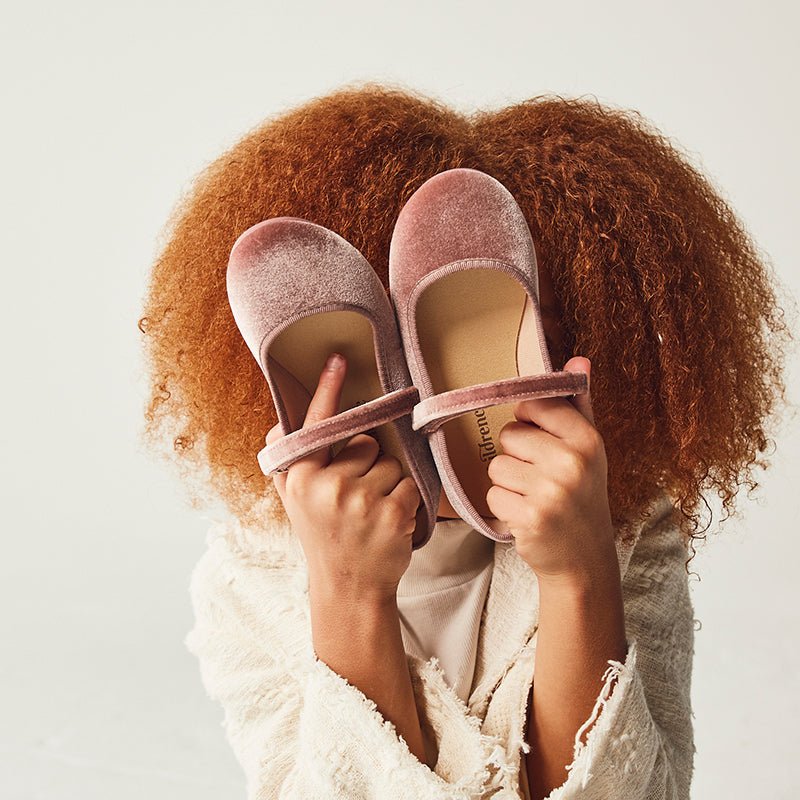 Cassie Rose Adjustable Velcro Non Slip Rubber Soles Spain core by Childrenchic – Don't Panic Shoes