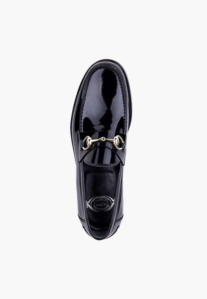 Ceremony Loafer Men's Black Glossy Patent Leather Shoe Men Shoes by Sepol Shoes – Don't Panic Shoes
