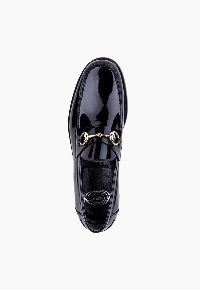 Ceremony Loafer Men's Black Glossy Patent Leather Shoe Men Shoes by Sepol Shoes – Don't Panic Shoes