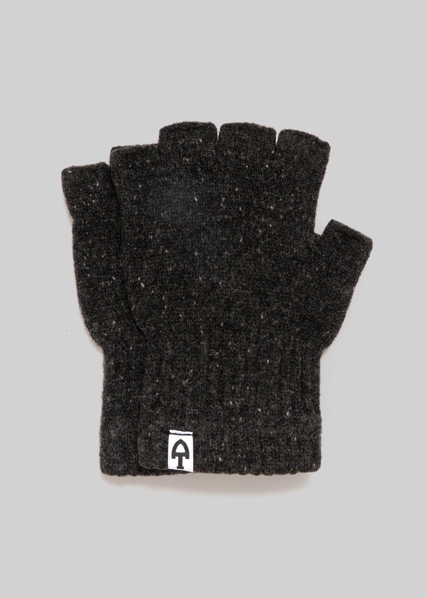 American Trench Rugged Donegal Fingerless Gloves Extrafine Merino Wool