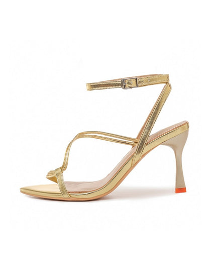 Charlene | Gold Heels by J.Adams – Don't Panic Shoes